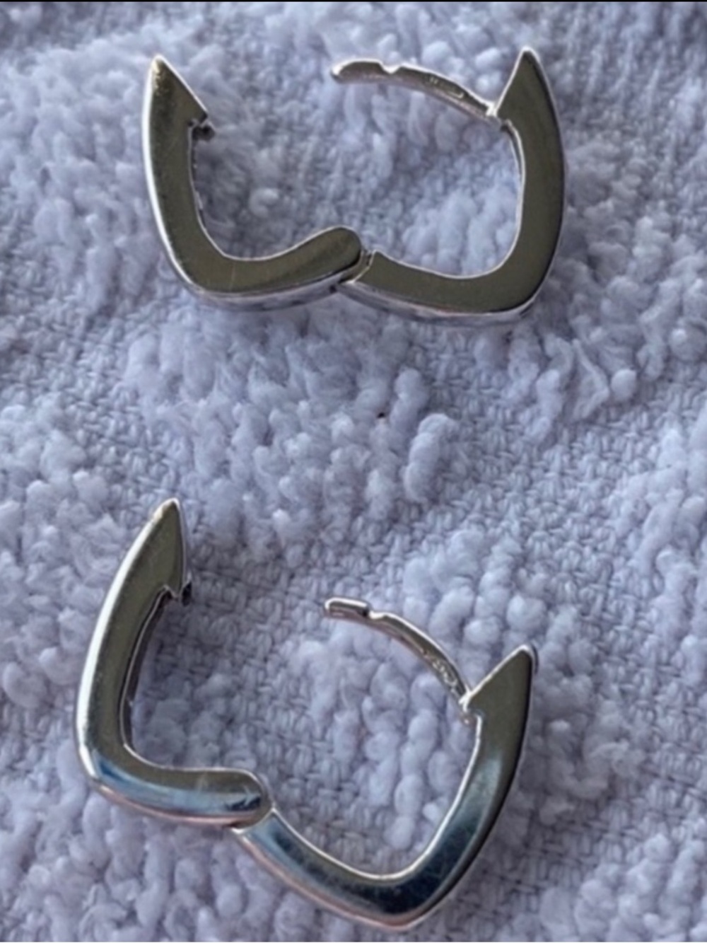 💕Host Pick💕18k white gold Diamond earrings purchased in Italy 🇮🇹 - appraisal inc - Picture 8 of 13